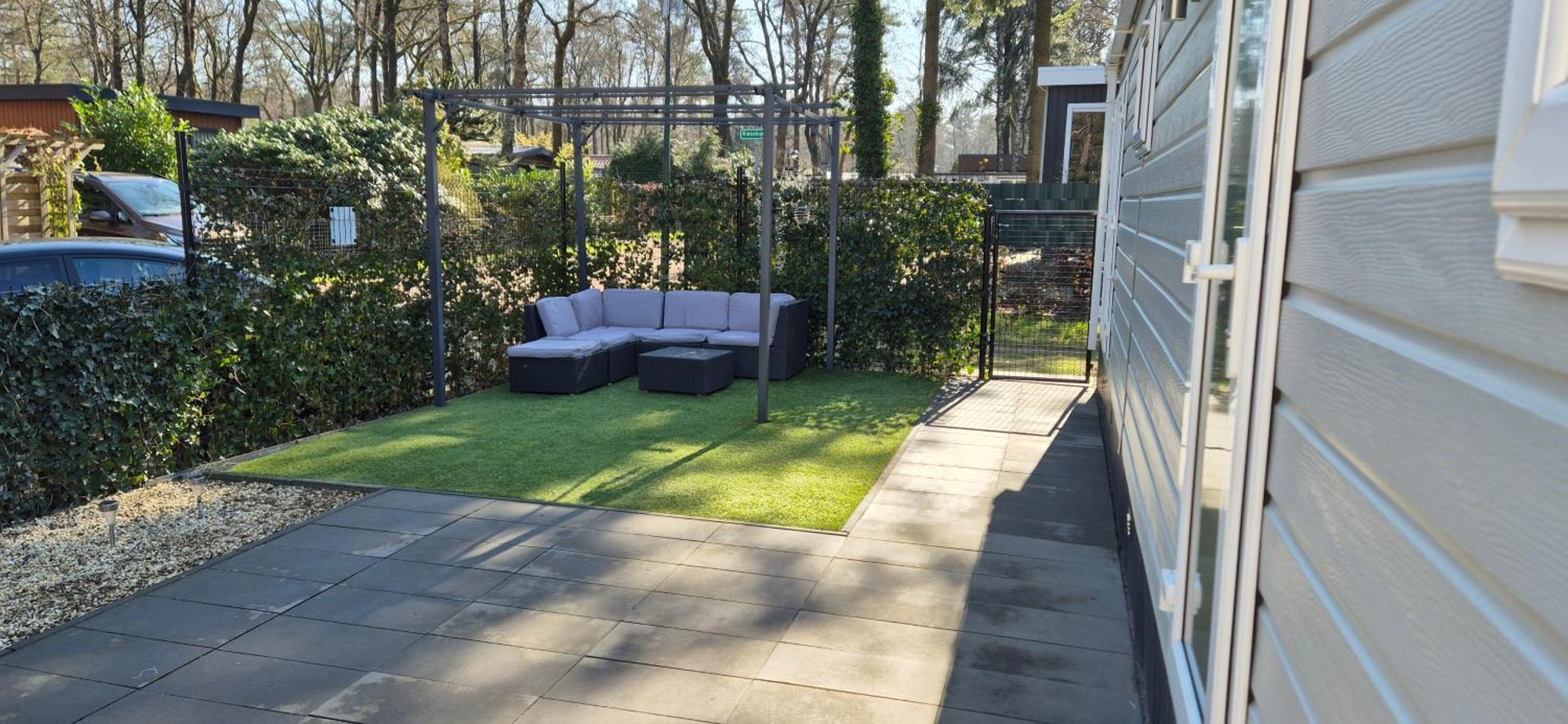 Het Veluwse Boshuisje Knus Chalet Met Omheinde Tuin Op De Veluwe Хундерло Экстерьер фото